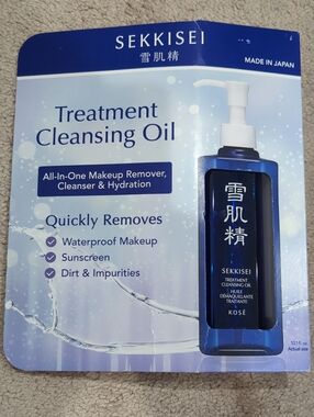 Sekkisei Treatment Cleansing Oil -All in One Hydrating Makeup Remover 10.1 fl oz